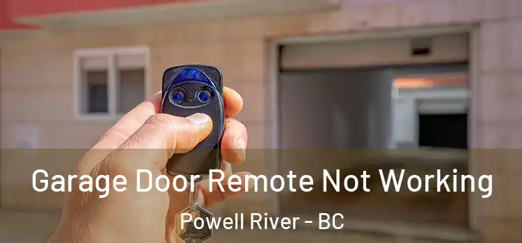  Garage Door Remote Not Working Powell River - BC