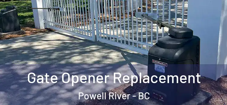 Gate Opener Replacement Powell River - BC