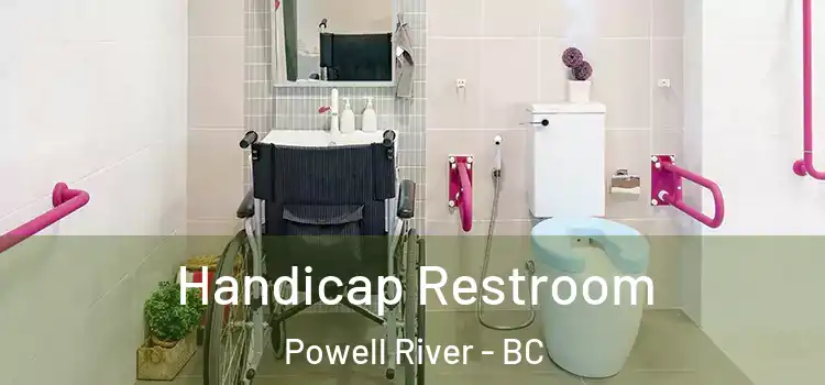 Handicap Restroom Powell River - BC