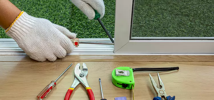 Sliding Door Track Replacement in Powell River, BC